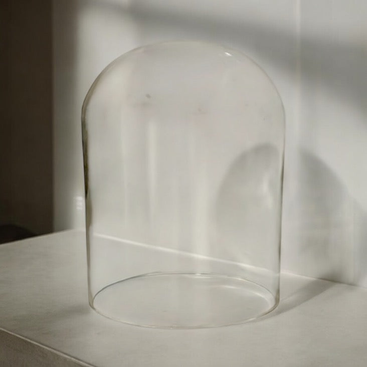 CLEAR GLASS CLOCHE